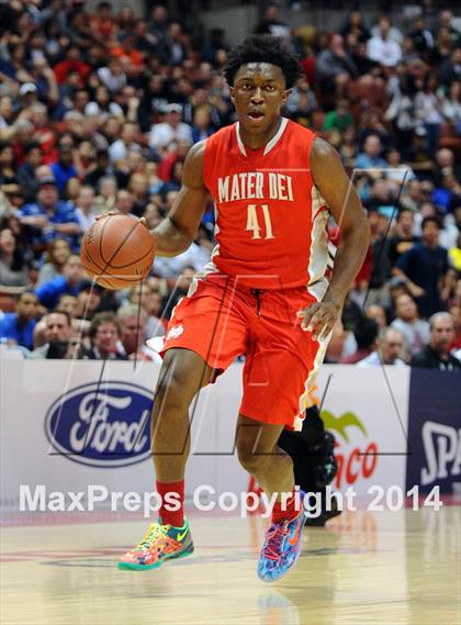 Thumbnail 3 in Mater Dei vs. Chino Hills (CIF SS Open Division Final) photogallery.