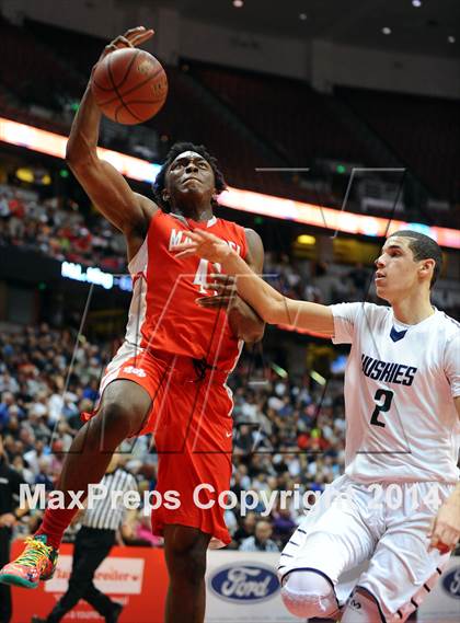 Thumbnail 2 in Mater Dei vs. Chino Hills (CIF SS Open Division Final) photogallery.