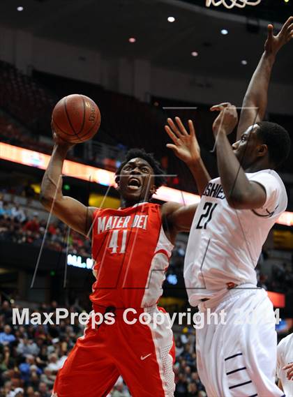 Thumbnail 2 in Mater Dei vs. Chino Hills (CIF SS Open Division Final) photogallery.