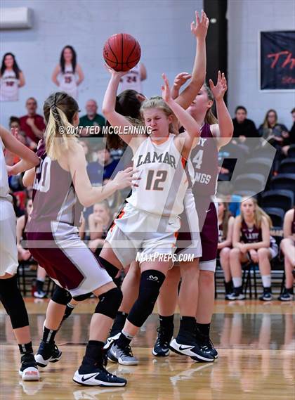 Thumbnail 2 in Lamar vs Perryville (AAA 3A Conderence 2nd Round Playoff) photogallery.