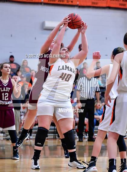 Thumbnail 3 in Lamar vs Perryville (AAA 3A Conderence 2nd Round Playoff) photogallery.