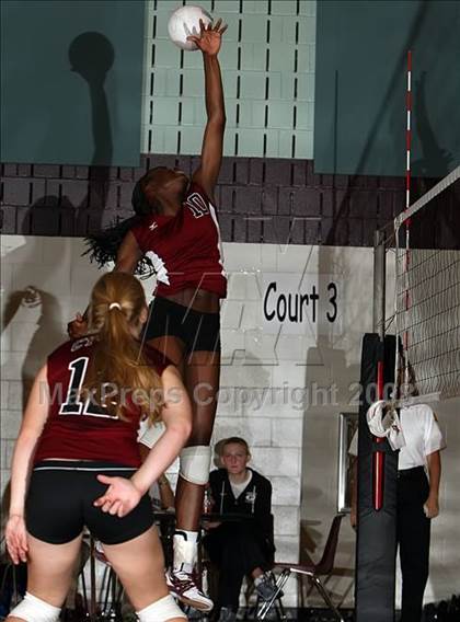 Thumbnail 1 in Tomball vs. Cy-Fair (Nike Volleyball Classic) photogallery.