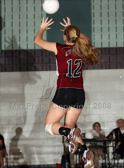 Thumbnail 3 in Tomball vs. Cy-Fair (Nike Volleyball Classic) photogallery.