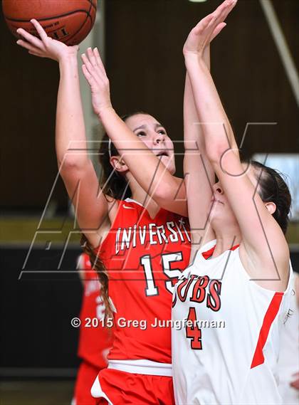 Thumbnail 2 in University vs Convent (Branson Hoops vs Cancer Classic) photogallery.