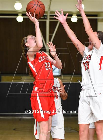 Thumbnail 1 in University vs Convent (Branson Hoops vs Cancer Classic) photogallery.