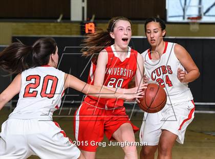 Thumbnail 2 in University vs Convent (Branson Hoops vs Cancer Classic) photogallery.