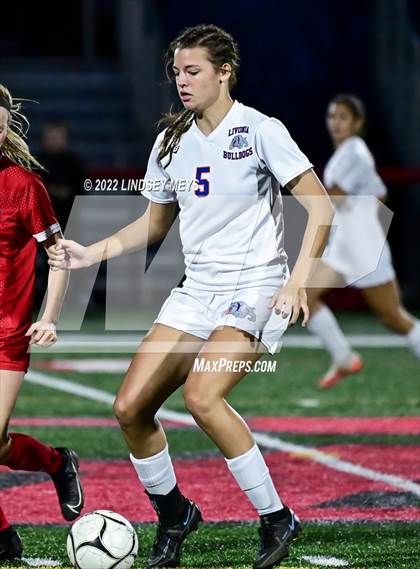 Thumbnail 1 in Livonia vs Palmyra-Macedon (NYSPHSAA Section V Class B1 Quarterfinals) photogallery.