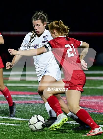 Thumbnail 3 in Livonia vs Palmyra-Macedon (NYSPHSAA Section V Class B1 Quarterfinals) photogallery.