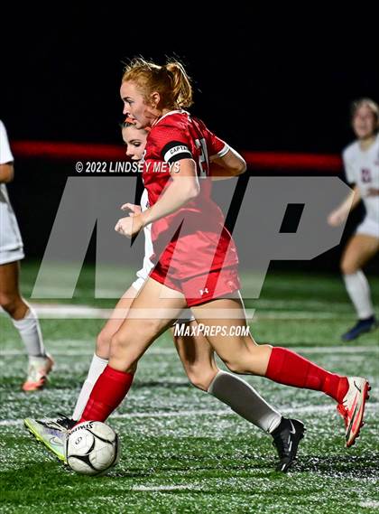 Thumbnail 2 in Livonia vs Palmyra-Macedon (NYSPHSAA Section V Class B1 Quarterfinals) photogallery.
