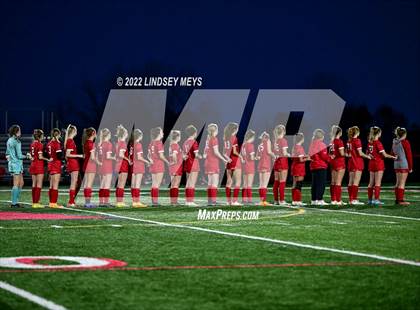 Thumbnail 3 in Livonia vs Palmyra-Macedon (NYSPHSAA Section V Class B1 Quarterfinals) photogallery.