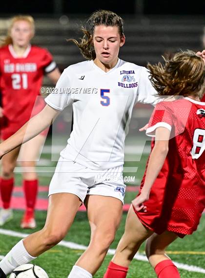 Thumbnail 1 in Livonia vs Palmyra-Macedon (NYSPHSAA Section V Class B1 Quarterfinals) photogallery.