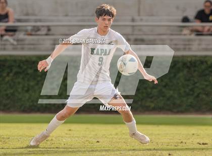 Thumbnail 2 in Kapa'a vs Kamehameha Hawai'i (HHSAA Division 2 Final) photogallery.