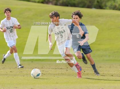 Thumbnail 2 in Kapa'a vs Kamehameha Hawai'i (HHSAA Division 2 Final) photogallery.