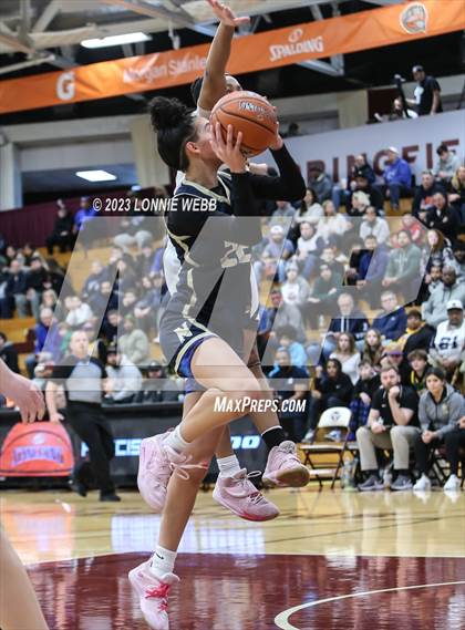 Thumbnail 1 in  St. John-Vianney vs Newington (Spalding Hoophall Classic) photogallery.