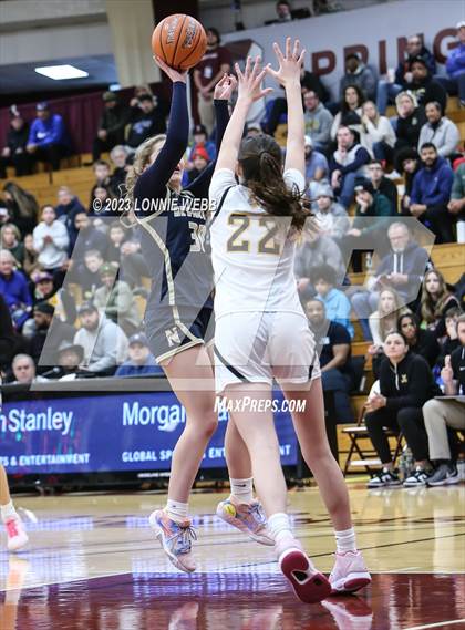 Thumbnail 1 in  St. John-Vianney vs Newington (Spalding Hoophall Classic) photogallery.