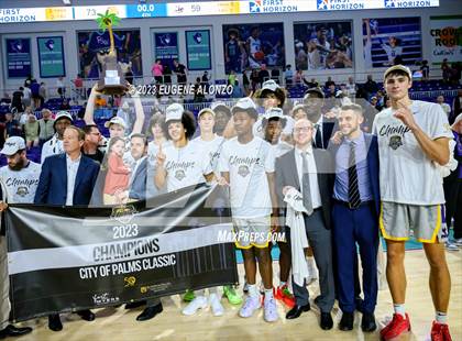 Thumbnail 1 in Montverde Academy vs Long Island Lutheran (City of Palms Classic - Final) photogallery.