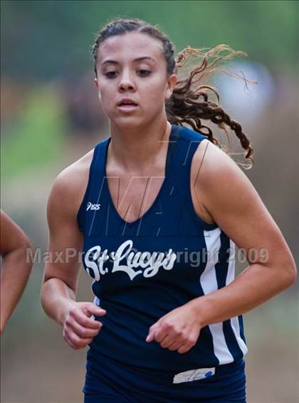 Thumbnail 2 in Sierra League Cluster meet at Bonelli Park #1- Girls photogallery.