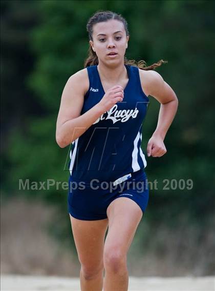 Thumbnail 3 in Sierra League Cluster meet at Bonelli Park #1- Girls photogallery.