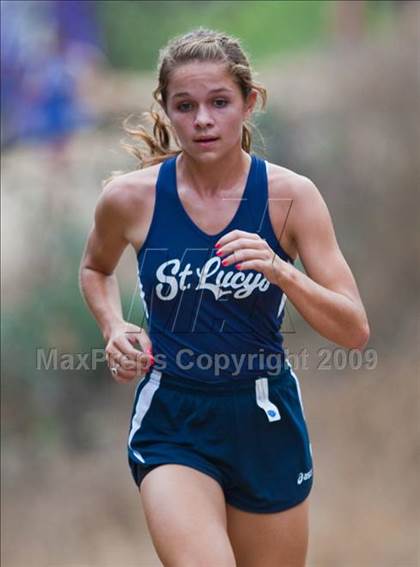 Thumbnail 3 in Sierra League Cluster meet at Bonelli Park #1- Girls photogallery.