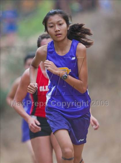 Thumbnail 3 in Sierra League Cluster meet at Bonelli Park #1- Girls photogallery.