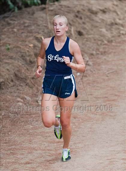 Thumbnail 1 in Sierra League Cluster meet at Bonelli Park #1- Girls photogallery.