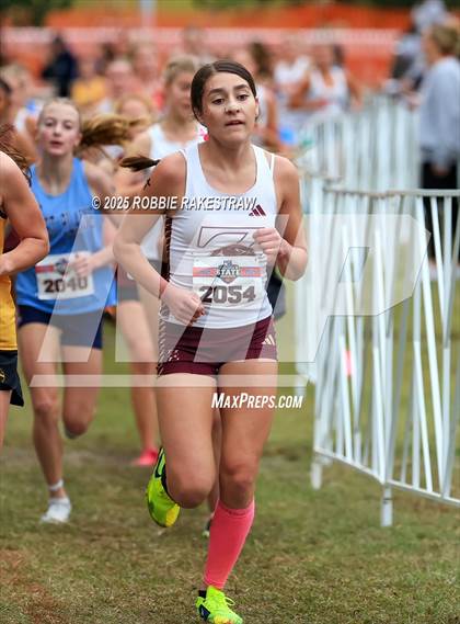 Thumbnail 3 in UIL 4A Girls Cross Country State Final photogallery.
