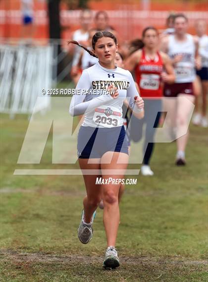 Thumbnail 2 in UIL 4A Girls Cross Country State Final photogallery.