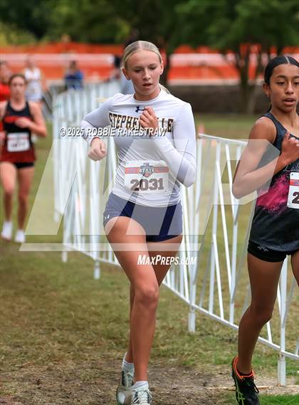 Thumbnail 3 in UIL 4A Girls Cross Country State Final photogallery.