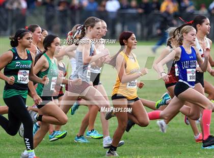 Thumbnail 3 in UIL 4A Girls Cross Country State Final photogallery.