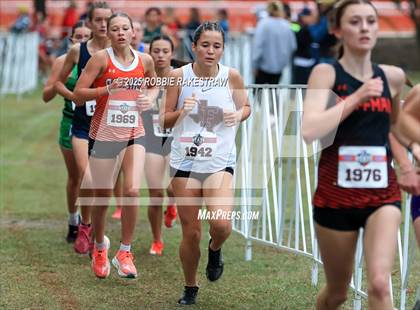 Thumbnail 3 in UIL 4A Girls Cross Country State Final photogallery.