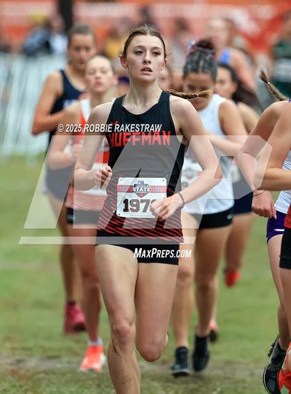 Thumbnail 2 in UIL 4A Girls Cross Country State Final photogallery.
