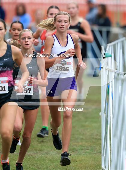 Thumbnail 3 in UIL 4A Girls Cross Country State Final photogallery.