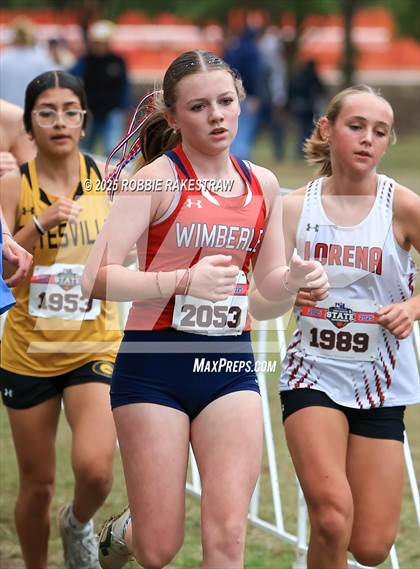 Thumbnail 1 in UIL 4A Girls Cross Country State Final photogallery.