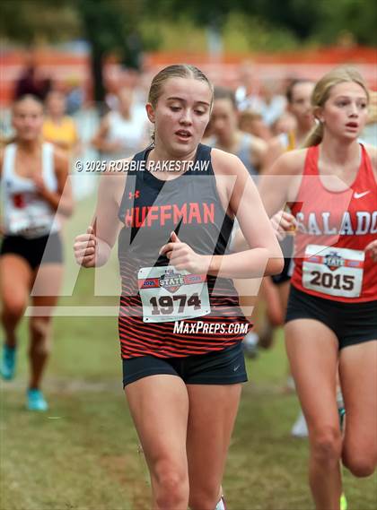 Thumbnail 3 in UIL 4A Girls Cross Country State Final photogallery.