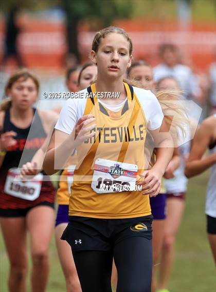 Thumbnail 2 in UIL 4A Girls Cross Country State Final photogallery.