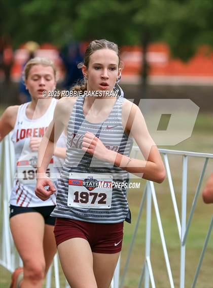 Thumbnail 2 in UIL 4A Girls Cross Country State Final photogallery.