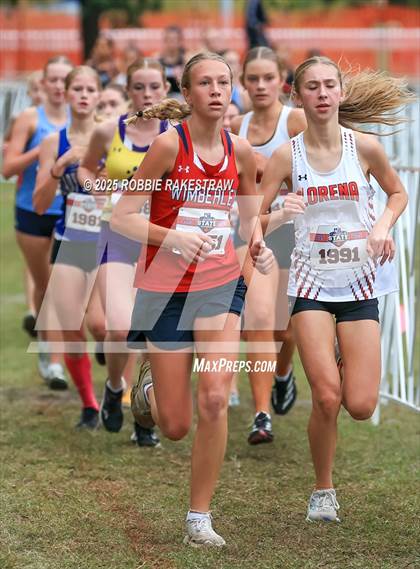 Thumbnail 2 in UIL 4A Girls Cross Country State Final photogallery.