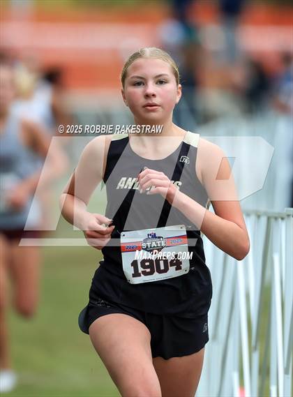 Thumbnail 2 in UIL 4A Girls Cross Country State Final photogallery.
