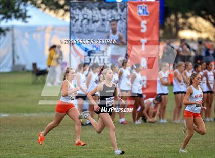 Thumbnail 2 in UIL 4A Girls Cross Country State Final photogallery.