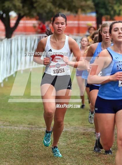 Thumbnail 2 in UIL 4A Girls Cross Country State Final photogallery.