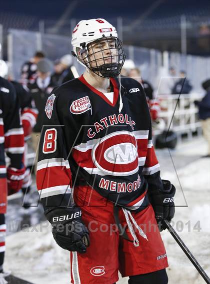 Thumbnail 2 in Catholic Memorial School vs. Delbarton photogallery.
