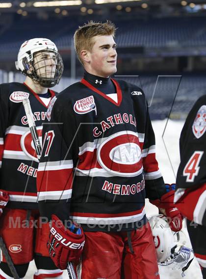 Thumbnail 3 in Catholic Memorial School vs. Delbarton photogallery.