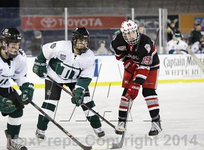 Thumbnail 2 in Catholic Memorial School vs. Delbarton photogallery.