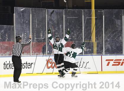 Thumbnail 3 in Catholic Memorial School vs. Delbarton photogallery.