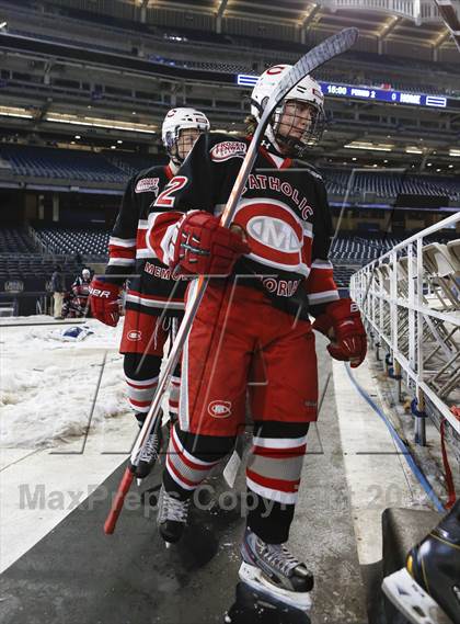Thumbnail 1 in Catholic Memorial School vs. Delbarton photogallery.