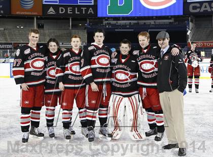 Thumbnail 2 in Catholic Memorial School vs. Delbarton photogallery.