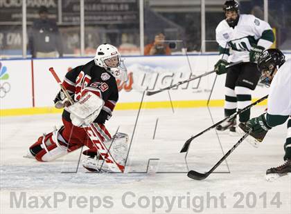 Thumbnail 3 in Catholic Memorial School vs. Delbarton photogallery.