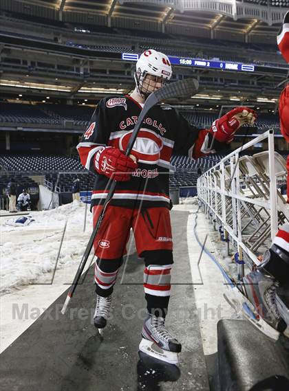 Thumbnail 2 in Catholic Memorial School vs. Delbarton photogallery.