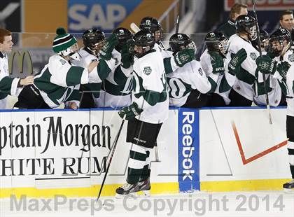 Thumbnail 3 in Catholic Memorial School vs. Delbarton photogallery.