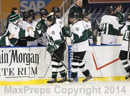 Thumbnail 3 in Catholic Memorial School vs. Delbarton photogallery.